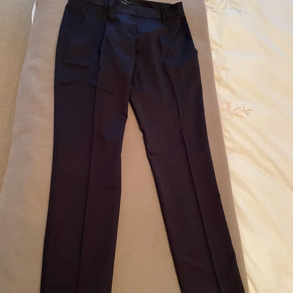 Theory size 2 Dark Navy trousers pants - Picture 2 of 5